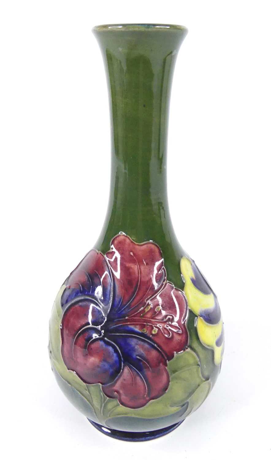 Lot 5 - An early 20th century Moorcroft Hibiscus...