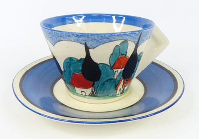 Lot 40 - A rare Clarice Cliff May Avenue pattern...
