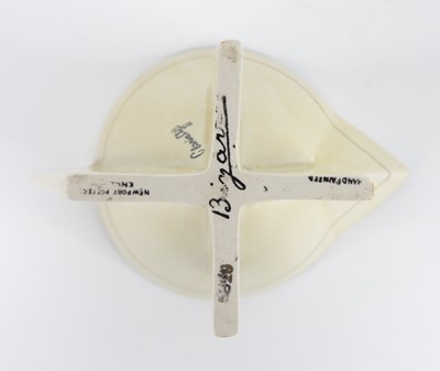 Lot 19 - A 1930s Clarice Cliff banded Bizarre conical...