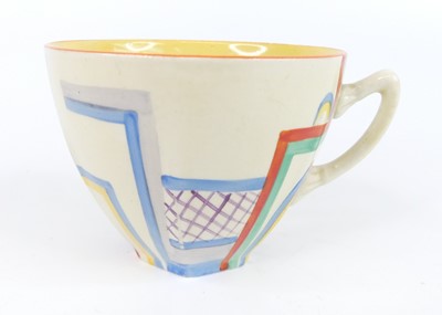 Lot 20 - A 1930s Clarice Cliff Tennis pattern pottery...