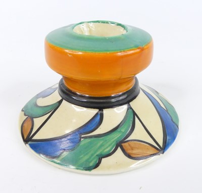 Lot 37 - A 1930s Clarice Cliff Double V pattern pottery...
