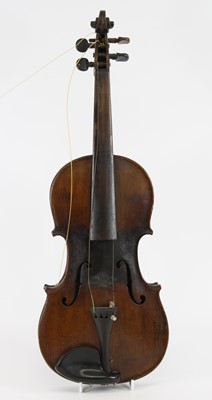 Lot 535 - An early 20th century Continental violin,...