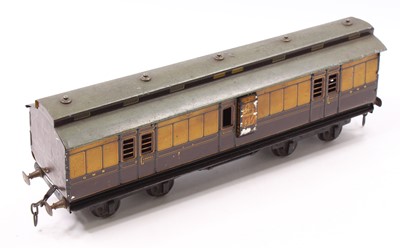 Lot 267 - Unidentified make Gauge 1 GWR full brake...