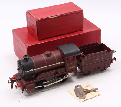 Lot 120 - 1949-54 Hornby 0-gauge No.501 0-4-0 clockwork...
