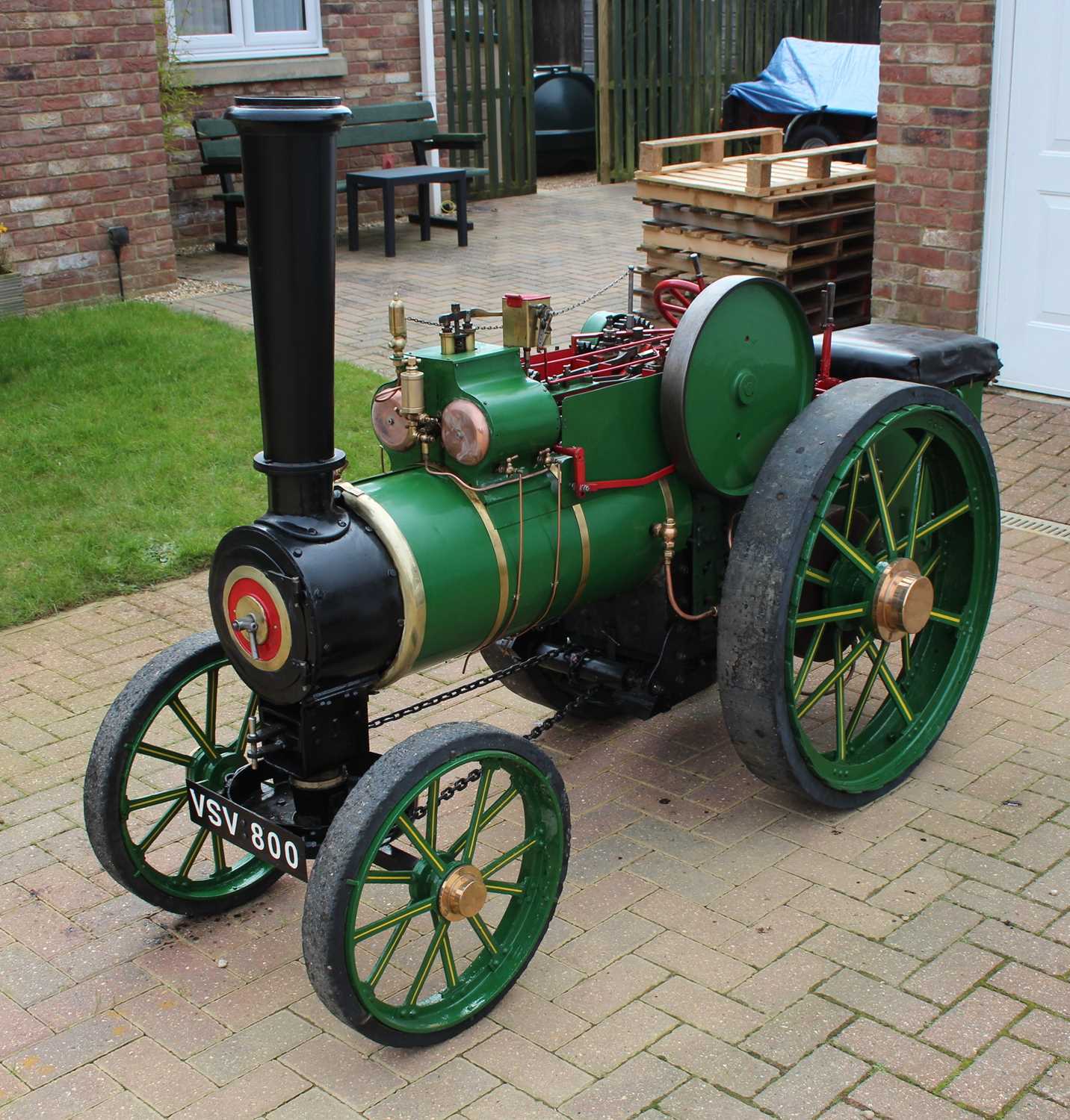 Lot 40 - 6" scale freelance design coal-fired steam...