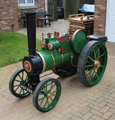 Lot 40 - 6" scale freelance design coal-fired steam...