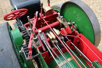 Lot 40 - 6" scale freelance design coal-fired steam...