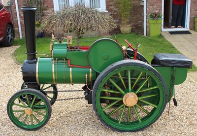 Lot 40 - 6" scale freelance design coal-fired steam...