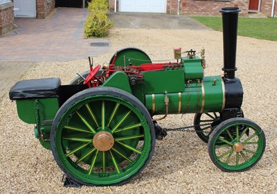 Lot 40 - 6" scale freelance design coal-fired steam...
