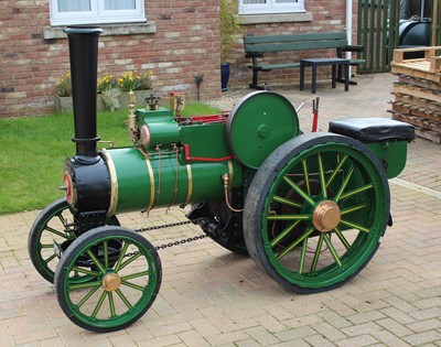 Lot 40 - 6" scale freelance design coal-fired steam...