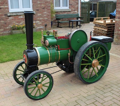 Lot 40 - 6" scale freelance design coal-fired steam...