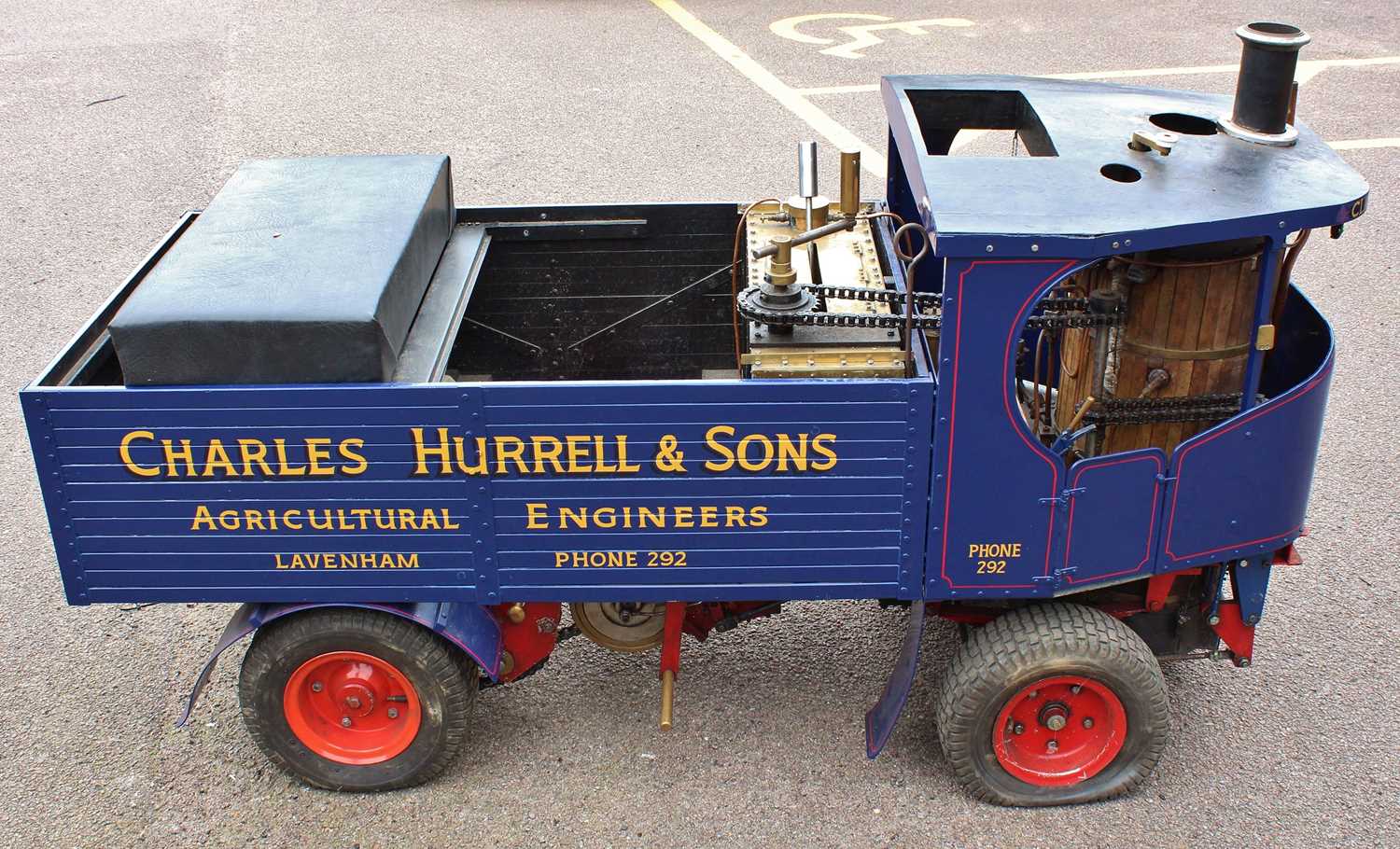 Lot 32 - 4-inch scale Clayton and Shuttleworth Steam...
