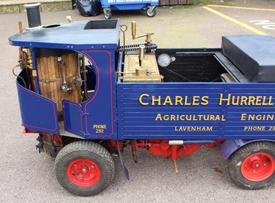 Lot 32 - 4-inch scale Clayton and Shuttleworth Steam...