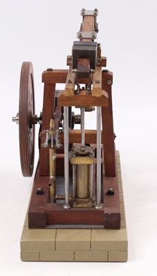 Lot 28 - A very well-engineered wooden and base metal...