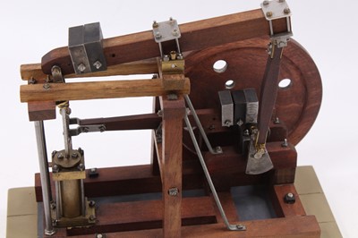 Lot 28 - A very well-engineered wooden and base metal...
