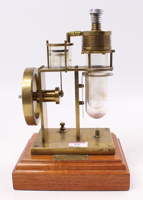 Lot 23 - H Haberland of Mexico vertical hot air...
