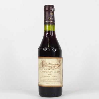 Lot 1038 - Domaine Saint Claude 1989 Côte du Rhône, 20...
