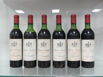 Lot 1051 - Chateau Montrose 1969 Saint Estèphe, 12...