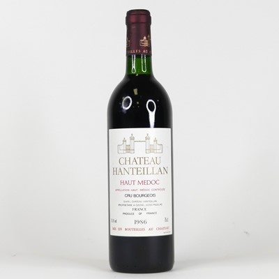 Lot 1054 - Chateau Hanteillan 1986 Haut Medoc, 12 bottles,...