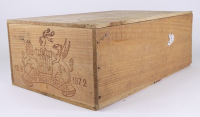 Lot 1056 - Chateau Montrose 1972, Saint Estephe, 12...