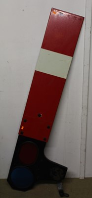 Lot 48 - BR home signal arm, complete with both lenses,...