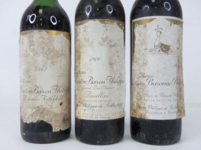 Lot 1065 - Chateau Mouton Baron Philippe de Rothschild...