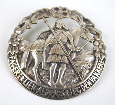 Lot 87 - An early 20th century Norwegian silver...