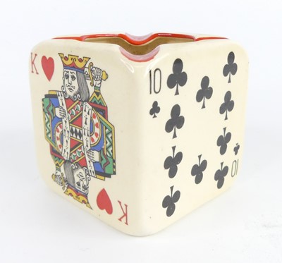 Lot 3 - A 1930s Carltonware glazed ceramic ashtray, in...