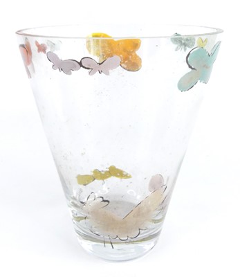 Lot 62 - A contemporary Rosenthal glass vase designed...