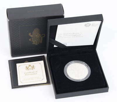 Lot 3022 - United Kingdom, The Queen's Beasts The Lion of...