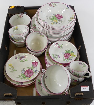 Lot 63 - A Victorian Copeland late Spode part dinner &...