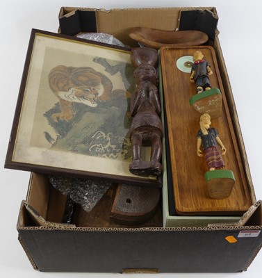 Lot 69 - Japanese school, early 20th century crouching...