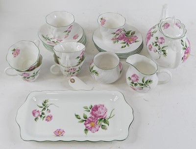 Lot 154 - A Rosina Mottisfont Roses pattern floral part...