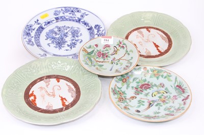 Lot 184 - A collection of five 18th century and later...