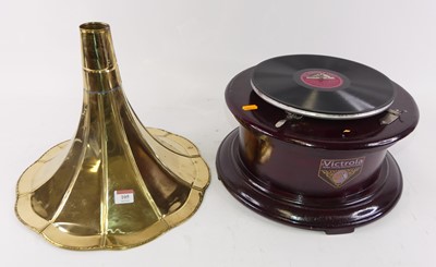 Lot 105 - A reproduction Victrola Victor Talking Machine...