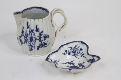 Lot 213 - A Worcester porcelain pickle dish, circa 1765,...