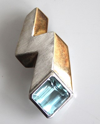 Lot 2447 - David Vangelder of Paris - a white metal and...