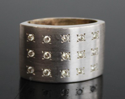 Lot 2448 - David Vangelder of Paris - a white metal and...