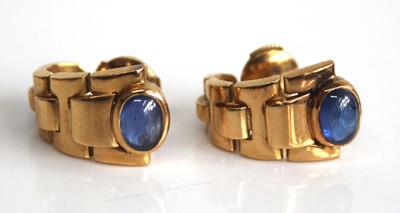 Lot 2449 - David Vangelder of Paris - a pair of 18ct...