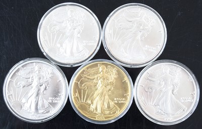 Lot 3035 - United States of America, a collection of five...