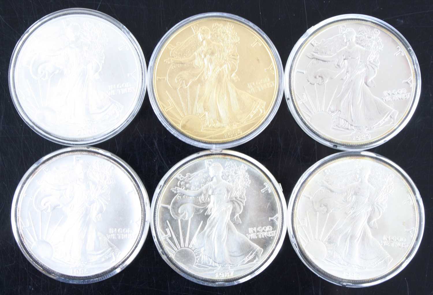 Lot 3036 - United States of America, a collection of six...
