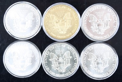 Lot 3036 - United States of America, a collection of six...