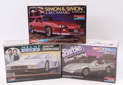 Lot 2057 - MONOGRAM 1.24 scale, TV kit, 2756 ‘Miami Vice’...