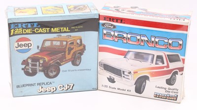 Lot 2059 - ERTL 1.25 scale, Diecast metal/plastic kit,...