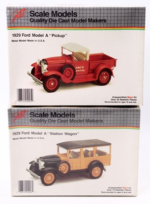 Lot 2061 - ERTL 1.20 scale, Diecast metal/plastic kit,...