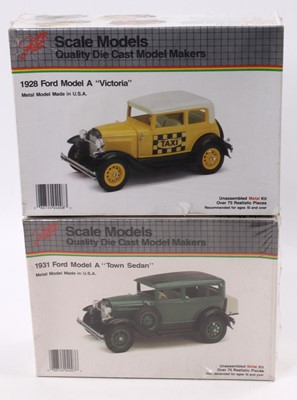 Lot 2062 - ERTL 1.20 scale, Diecast metal/plastic kit,...