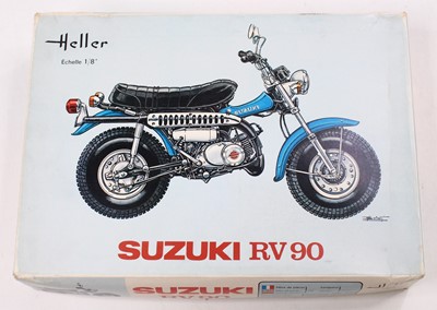 Lot 925 - HELLER 1.8 scale, L769 1973 Suzuki RV 90L ‘Van...