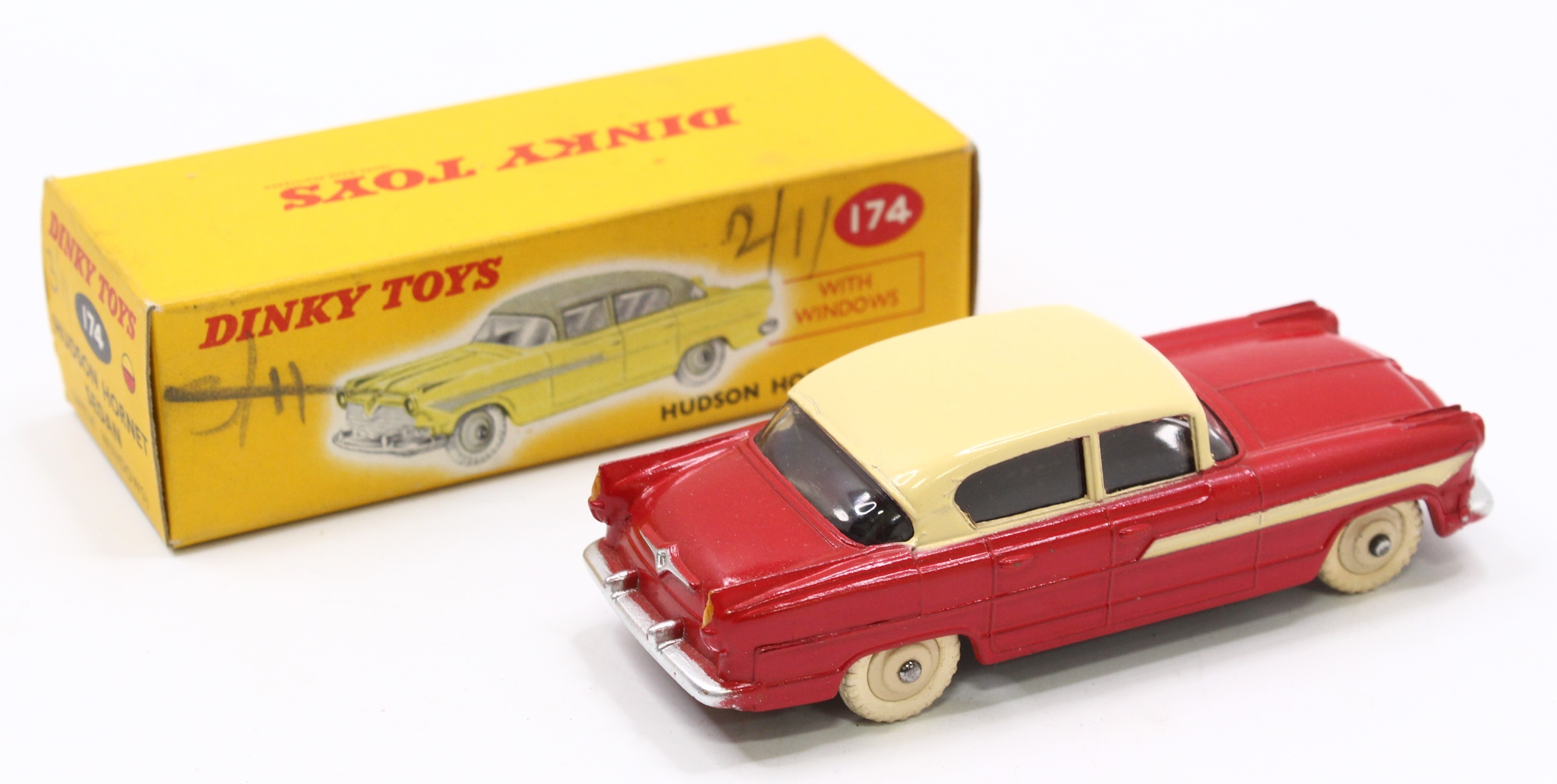 Lot 1127 - Dinky Toys No. 174 Hudson Hornet Sedan