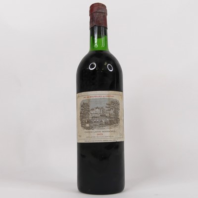 Lot 1092 - Chateau Lafite Rothschild 1975 Pauillac, one...