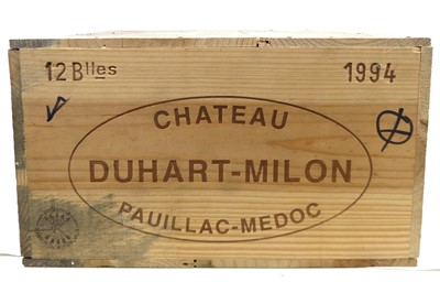 Lot 1096 - Chateau Duhart-Milon 1994 Pauillac, 12 bottles...